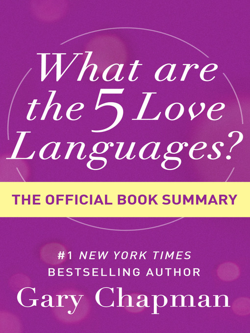 Title details for What Are the 5 Love Languages? by Gary Chapman - Wait list